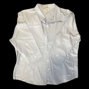 LL Bean button up - 3/4 sleeve